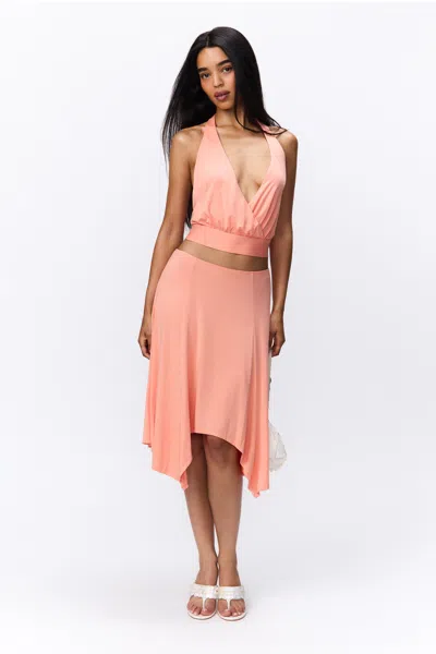 Danielle Guizio Ny Lana Skirt In Pink