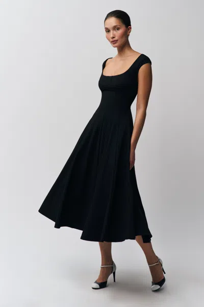 Danielle Guizio Ny Leila Dress In Black