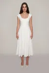 Danielle Guizio Ny Leila Dress In White