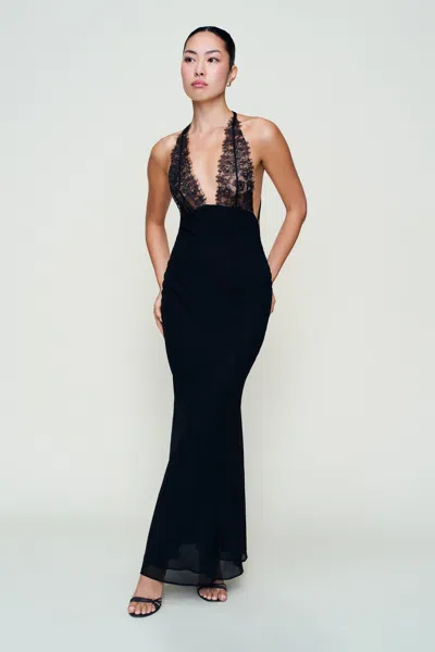 Danielle Guizio Ny Lillia Dress In Black
