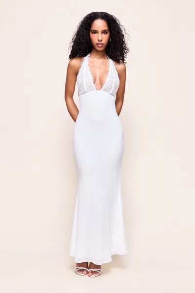 Danielle Guizio Ny Lillia Dress In White