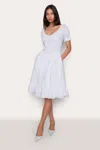 Danielle Guizio Ny Luciana Dress In White