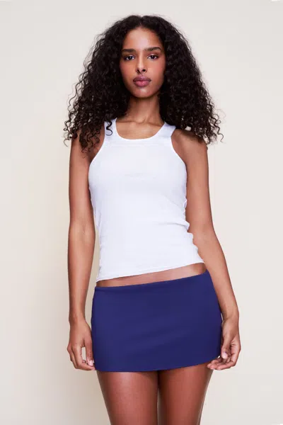 Danielle Guizio Ny Micro Mini Stretch Skirt