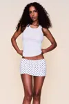 Danielle Guizio Ny Micro Mini Stretch Skirt