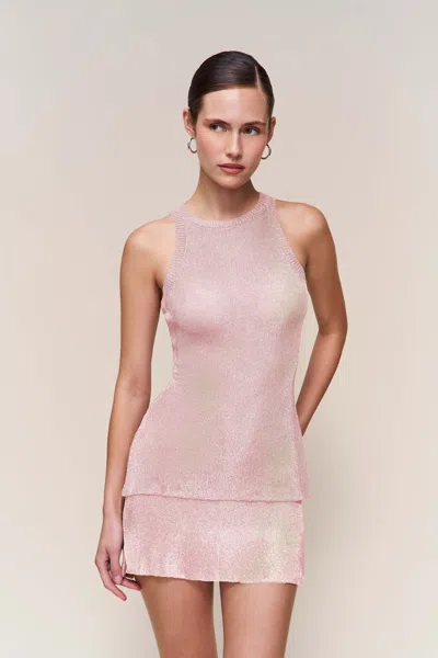 Danielle Guizio Ny Millie Top In Pink