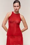 Danielle Guizio Ny Millie Top In White