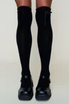 Danielle Guizio Ny Over The Knee Socks In Black