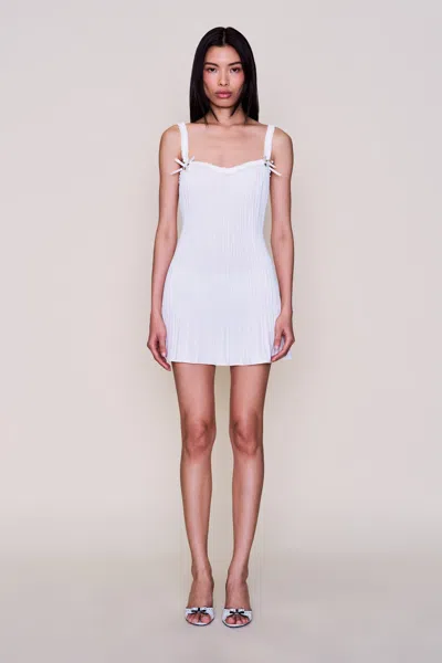 Danielle Guizio Ny Penelope Plisse Dress