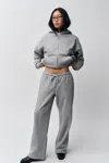 Danielle Guizio Ny Relaxed Drawstring Sweatpant In Heather Grey
