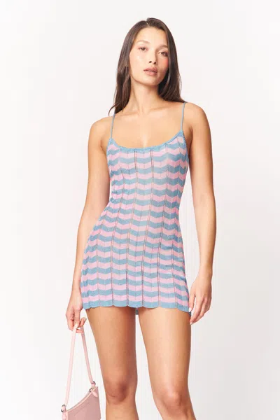 Danielle Guizio Ny Rosette Tank Dress In Multi