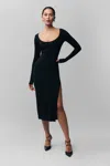 Danielle Guizio Ny Sander Dress In Black