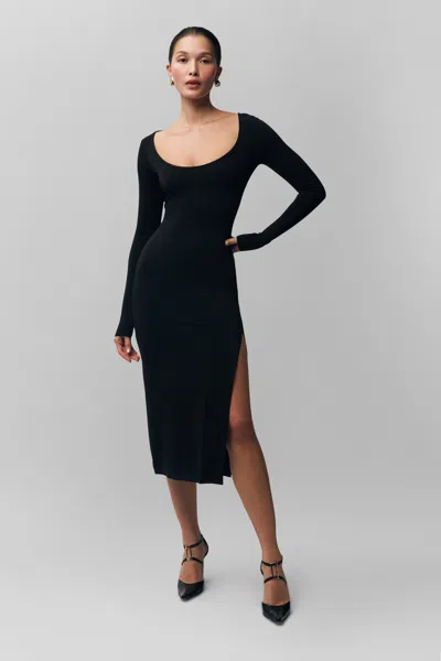 Danielle Guizio Ny Sander Dress In Black