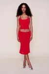 Danielle Guizio Ny Selene Midi Skirt