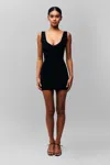 Danielle Guizio Ny Sidonie Dress In Black