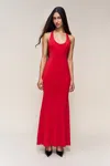 Danielle Guizio Ny Siena Maxi Dress In Red