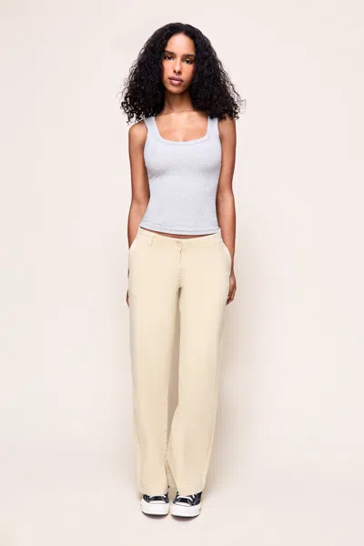 Danielle Guizio Ny Siene Wide Leg Pant In Brown