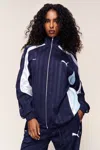 Danielle Guizio Ny T7 Track Jacket In Blue