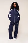 Danielle Guizio Ny T7 Track Pants In Blue