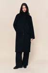 Danielle Guizio Ny Verona Coat In Black