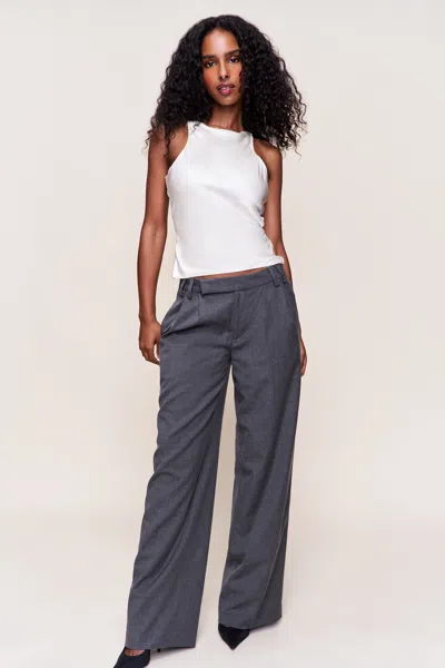 Danielle Guizio Ny Willow Pant In Gray