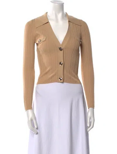 Pre-owned Danielle Guizio Sweater In Neutral