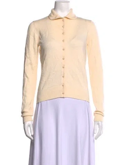 Pre-owned Danielle Guizio Sweater In Neutrals