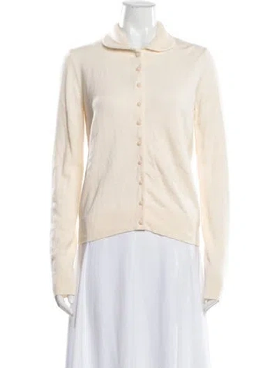 Pre-owned Danielle Guizio Sweater In Neutrals