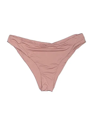 Pre-owned Danielle Guizio Swimsuit Bottoms In Tan