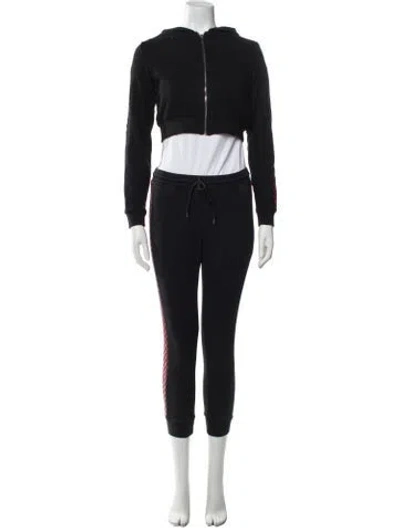 Pre-owned Danielle Guizio Tracksuit In Black