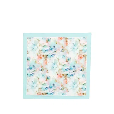 D'aniello Floral-print Scarf In Pink