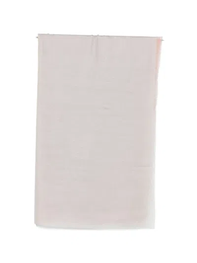 D'aniello Frayed Scarf In Neutral