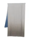 D'aniello Ombre-effect Scarf In Gray