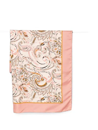 D'aniello Paisley-print Scarf In Multi