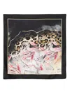D'aniello Square Scarf In Black