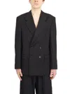 Danilo Paura Thom Double Breasted Jacket In Black