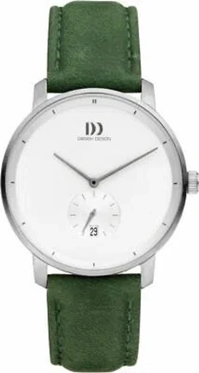 Pre-owned Danish Design Mens Donau Watch - Green/white