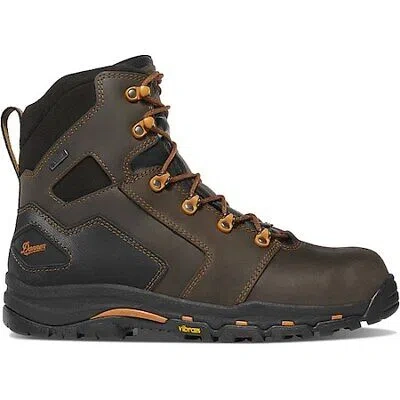 Pre-owned Danner 13879-10.5ee 6-inch Work Boot,ee,10 1/2,brown,pr