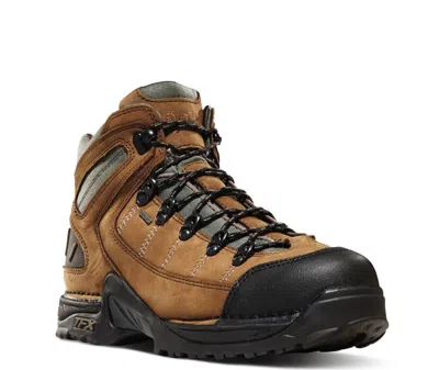 Pre-owned Danner 45364 Men's 453 Dark Tan 5.5" Waterproof Breathable Hiking Boots Shoes In Brown