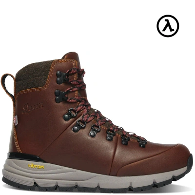 Pre-owned Danner ® Arctic 600 Side-zip Women's Roasted Pecan/fired Brick 200g Boots 67343