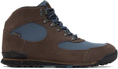Danner Brown & Blue Jag Boots In Bracken/orion