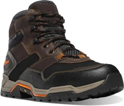 Pre-owned Danner Field Ranger 6” Waterproof Work Boots For Men - Durable Leather And... In Brown