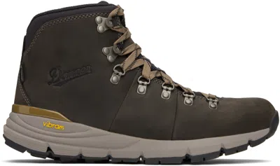Danner Khaki Mountain 600 Leaf Gtx Boots In Obsidian/kangaroo