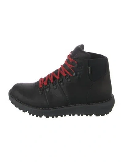 Pre-owned Danner Leather Hiking Boots In Black