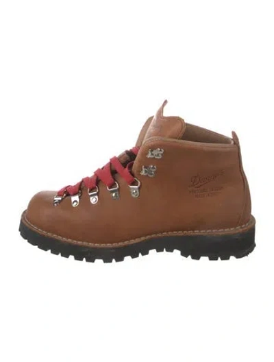 Pre-owned Danner Leather Hiking Boots In Brown