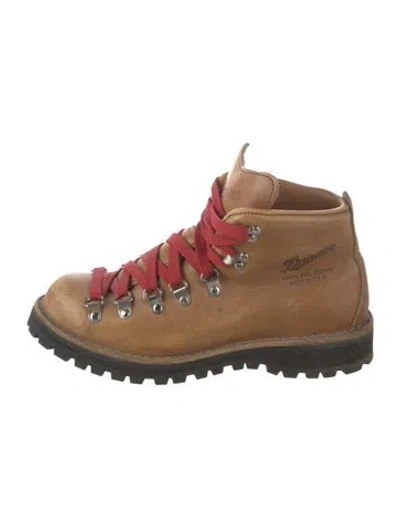 Pre-owned Danner Leather Hiking Boots In Brown