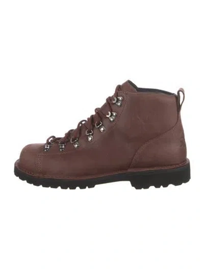 Pre-owned Danner Leather Hiking Boots In Brown