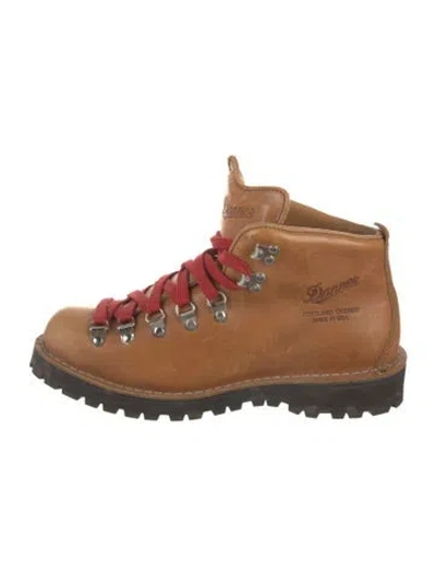 Pre-owned Danner Leather Hiking Boots In Brown