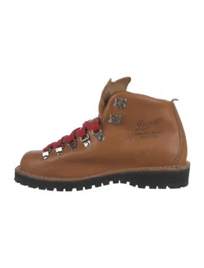 Pre-owned Danner Leather Hiking Boots In Brown