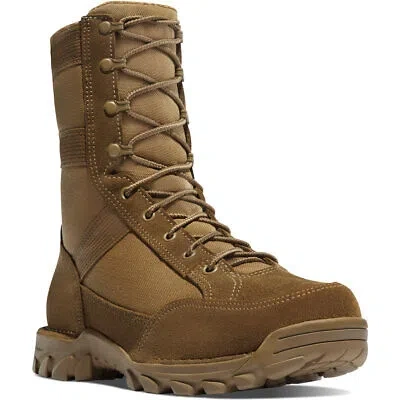 Pre-owned Danner Men's 8" Rivot Tfx Waterproof 400g Insulated Tactical Boot Coyote - 51514