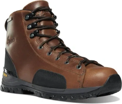 Pre-owned Danner Men's Ankle Construction Boot In Dark Brown